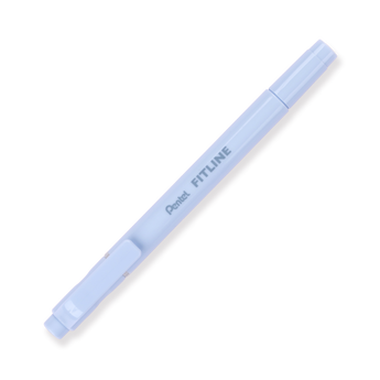 Pentel Fitline Double-Sided Highlighter - Chisel/Fine Tip - 8 Pastel Colors Set