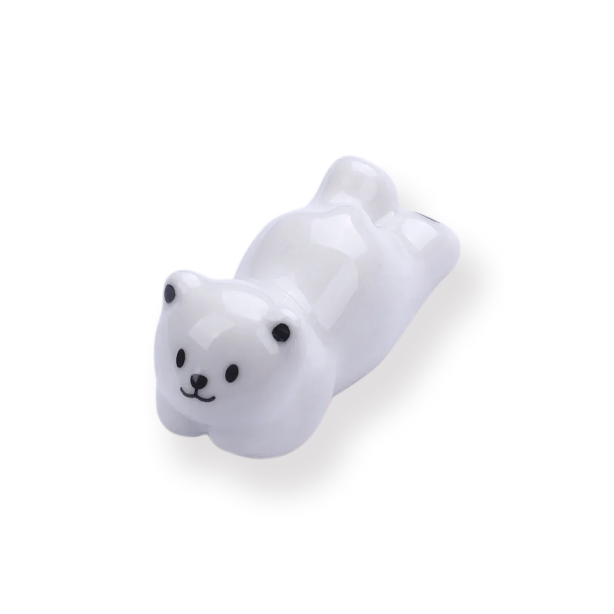 Polar Bear Ceramic Brush Rest