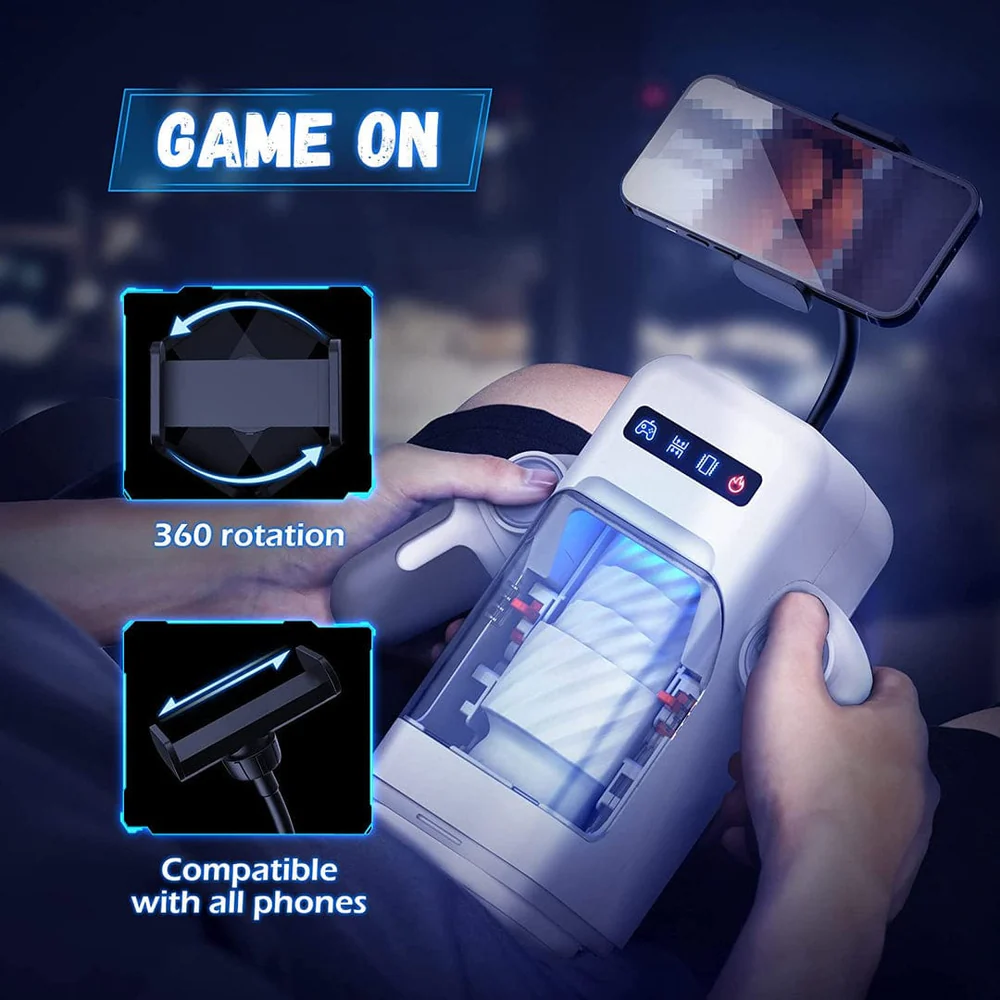 Animisttoy-Game Cup Telescopic Vibrating Heating Masturbator