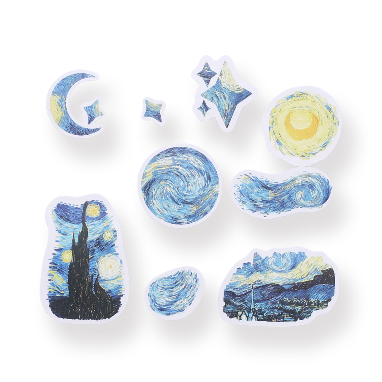 Starry Night Stickers