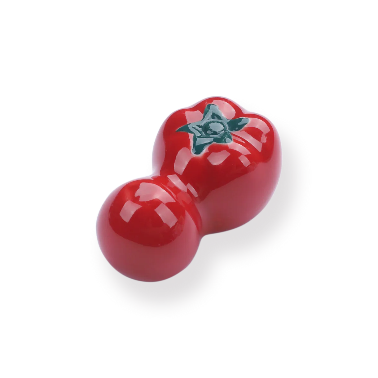 Tomato Ceramic Brush Rest