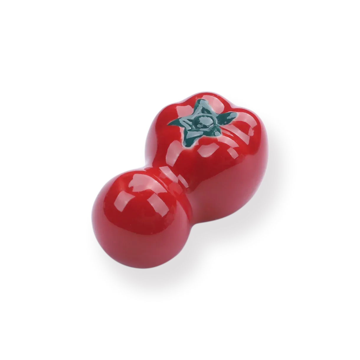 Tomato Ceramic Brush Rest