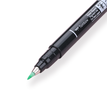 Tombow Fudenosuke Colors Brush Pen - 6 Color Set