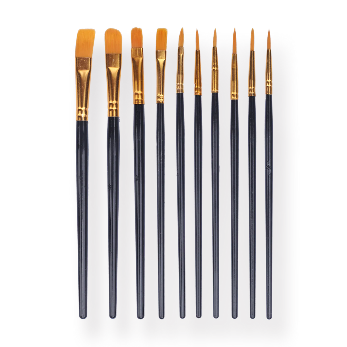 Watercolor Brush Set - Black