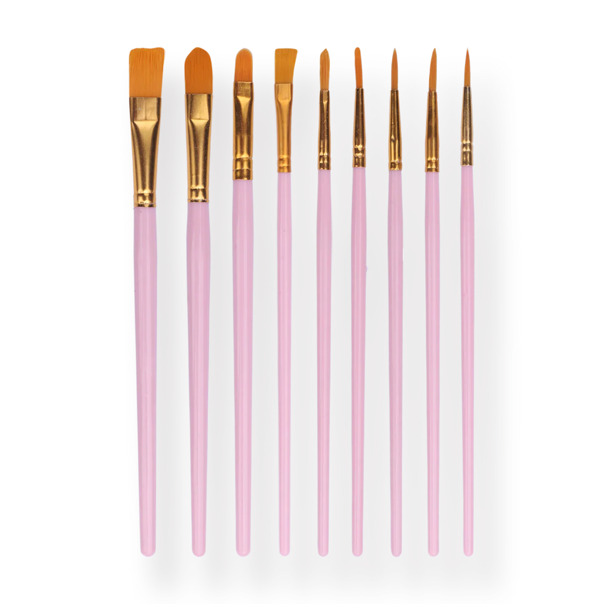 Watercolor Brush Set - Pink