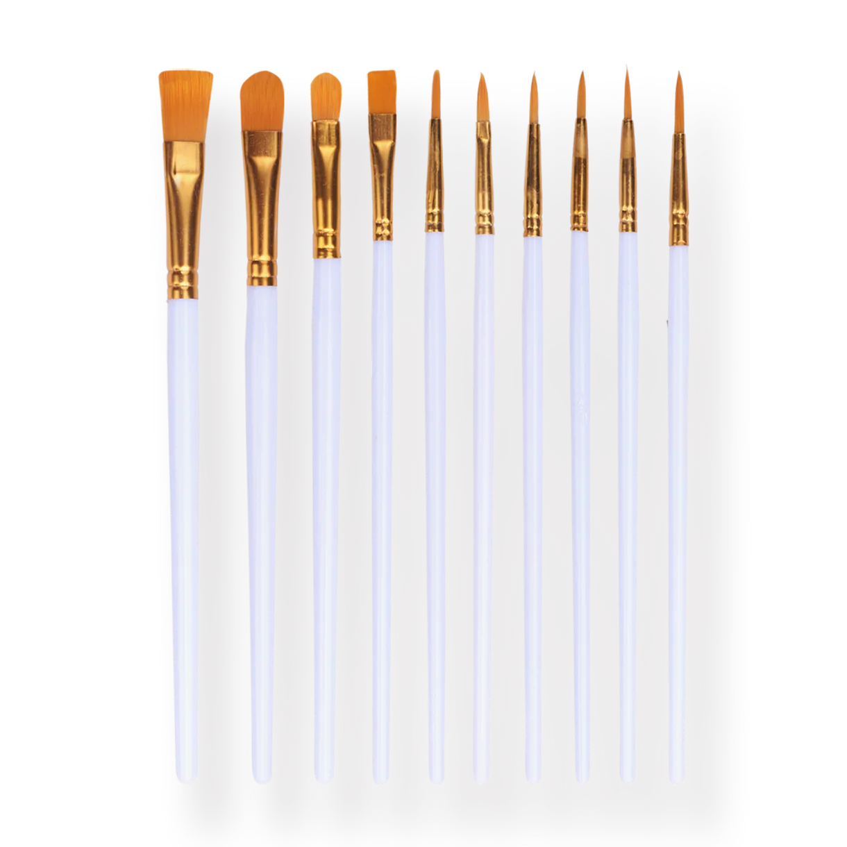 Watercolor Brush Set - White