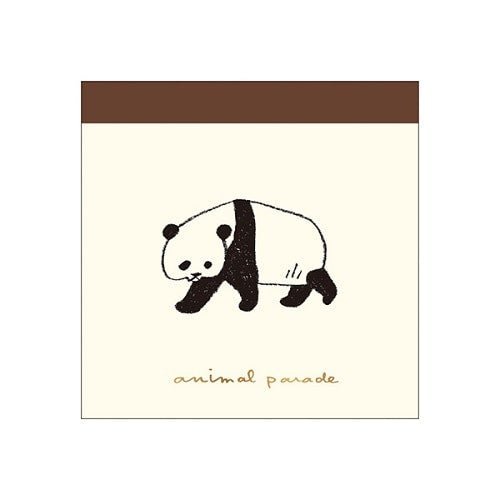 Animal Parade Memo Pad / RYU - RYU - bungu