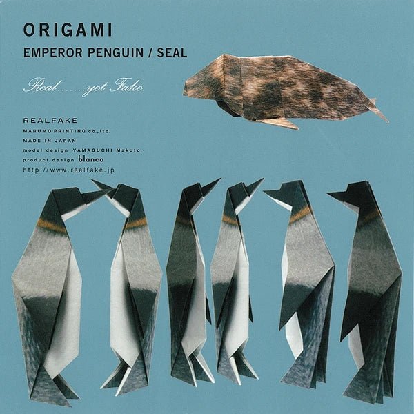 Arctic and Antartic Animal Origami Sets / Marumo Printing Stationery - bungu