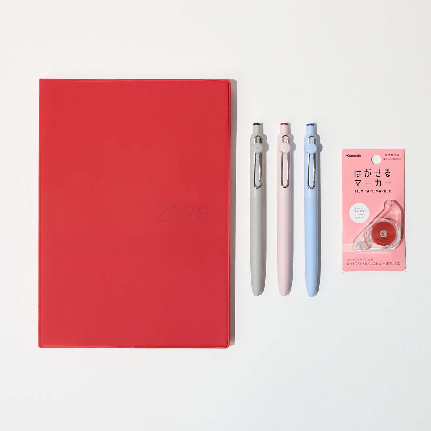 Basic 2026 Planner Bundle – Red - bungu