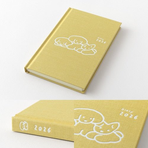 Book Style Diary Planner 2026 / Midori DESIGNPHIL - bungu