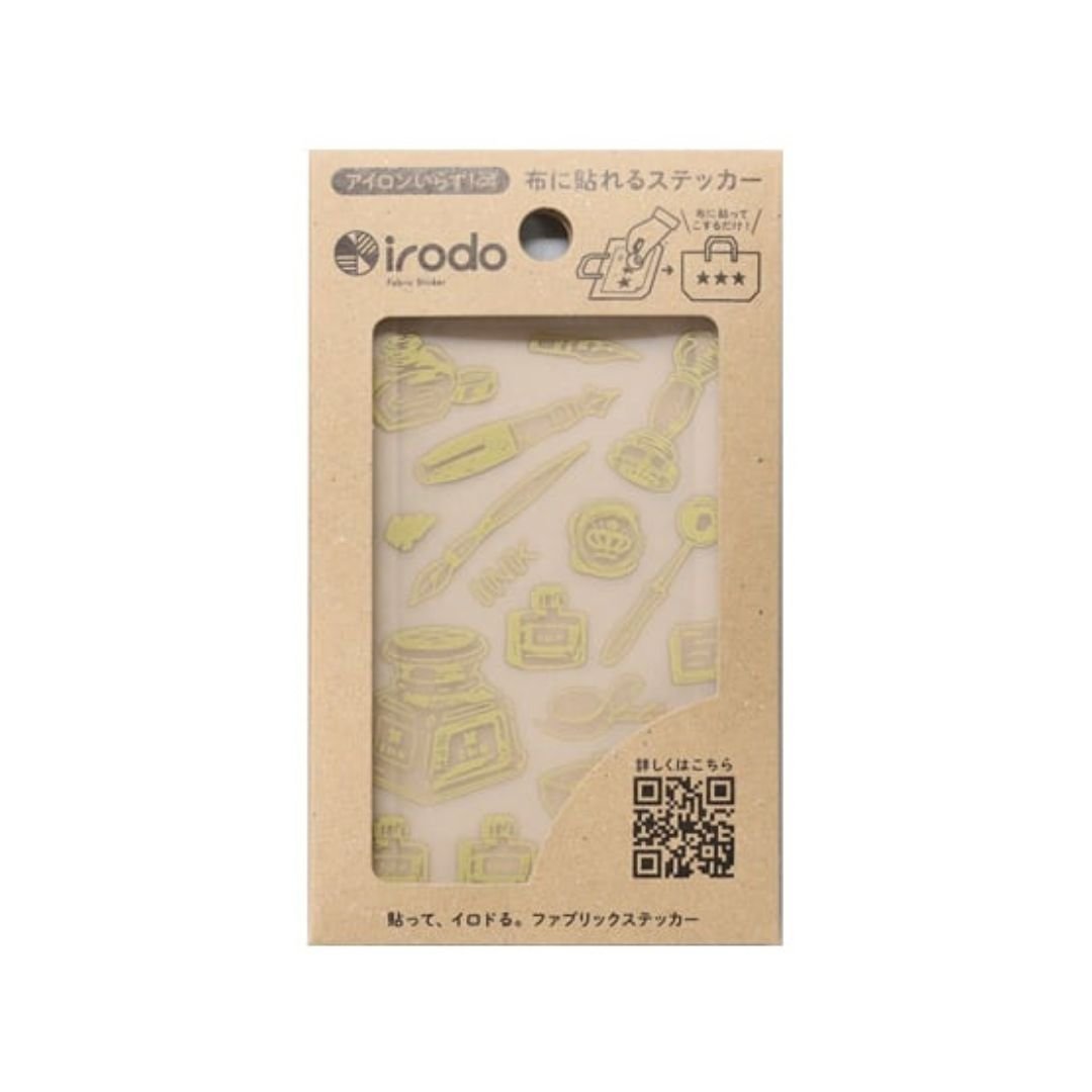 [CLEARANCE] Fabric Sticker Set Ink / irodo - bungu