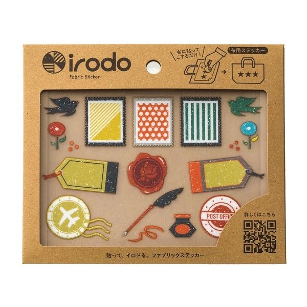 [CLEARANCE] Fabric Sticker Set Letter / irodo - bungu