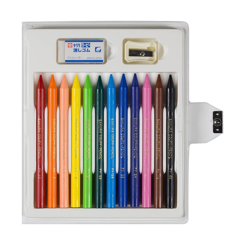 Coupy Pencil Colored Pencil Set / SAKURA - bungu