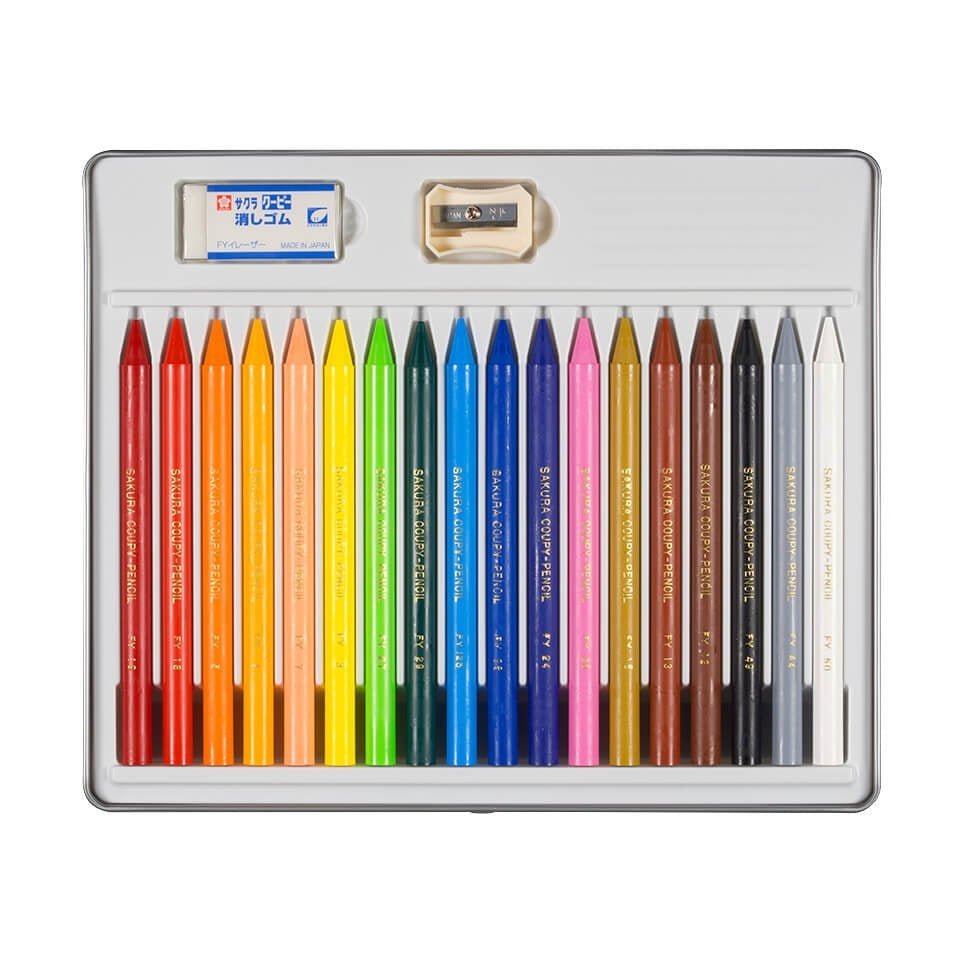 Coupy Pencil Colored Pencil Set / SAKURA - bungu