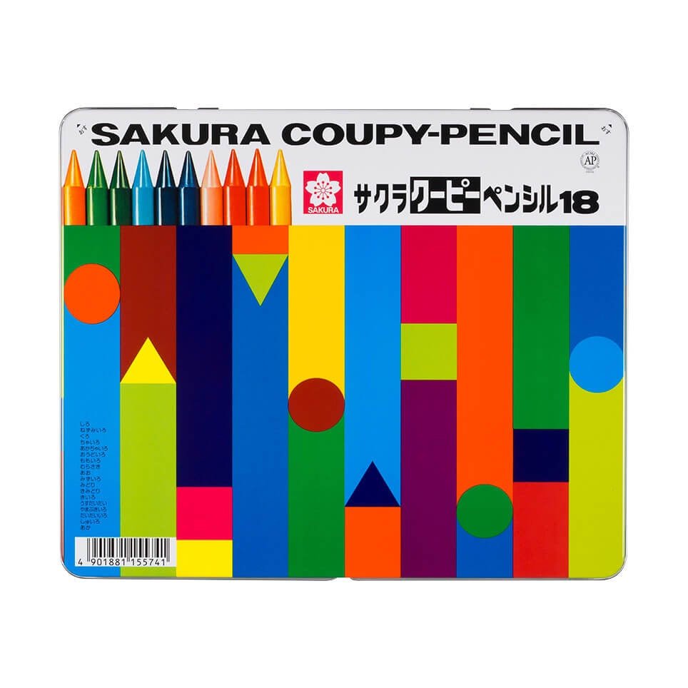 Coupy Pencil Colored Pencil Set / SAKURA - bungu