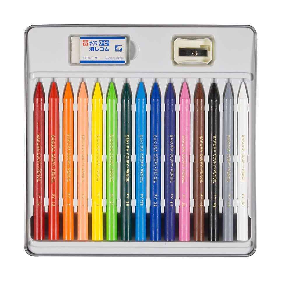 Coupy Pencil Colored Pencil Set / SAKURA - bungu