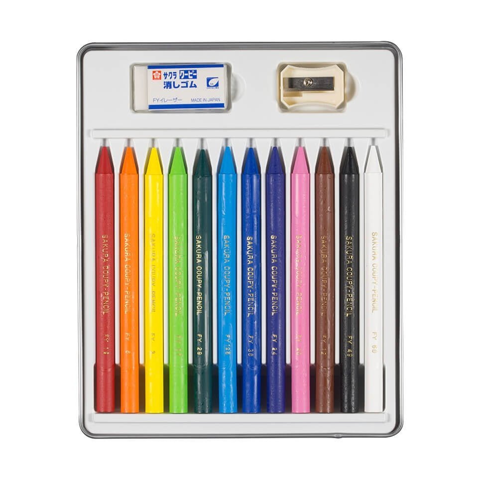 Coupy Pencil Colored Pencil Set / SAKURA - bungu