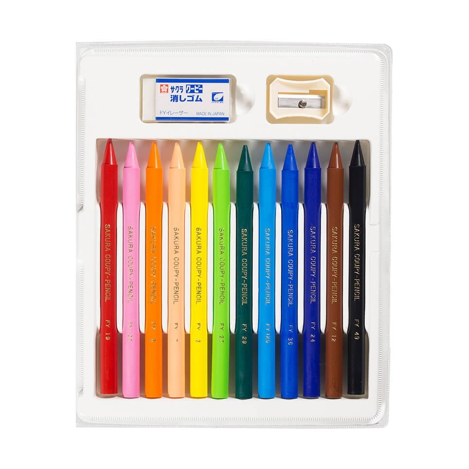 Cray - Pas Coupy Colored Pencil Set / SAKURA - bungu