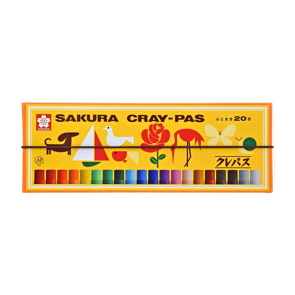 Crepas Large Roll Crayons / SAKURA - bungu