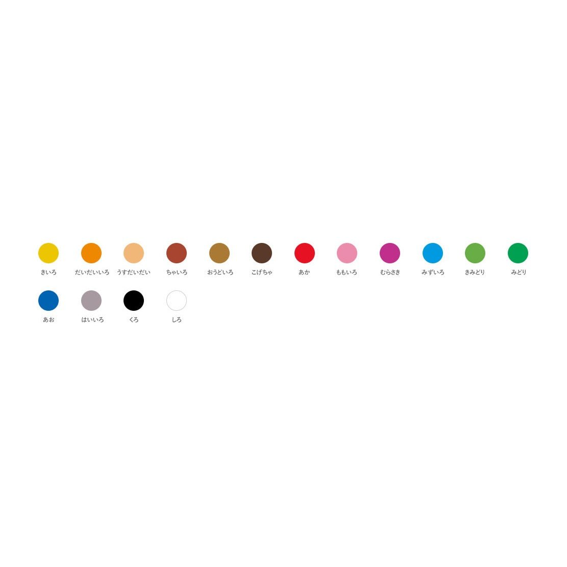 Crepas Large Roll Crayons / SAKURA - bungu