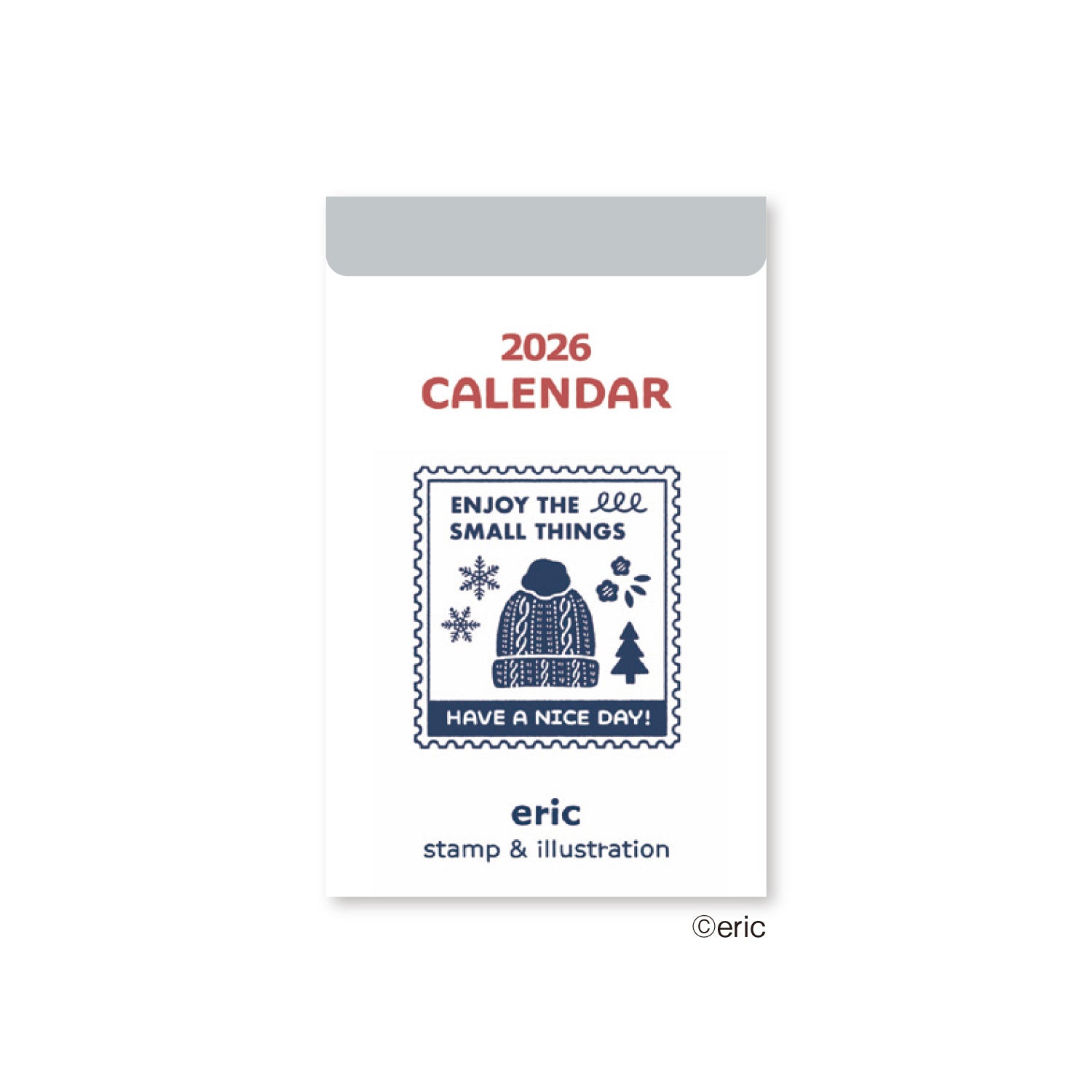 eric Daily Calendar 2026 / Shin Nihon Calendar - bungu