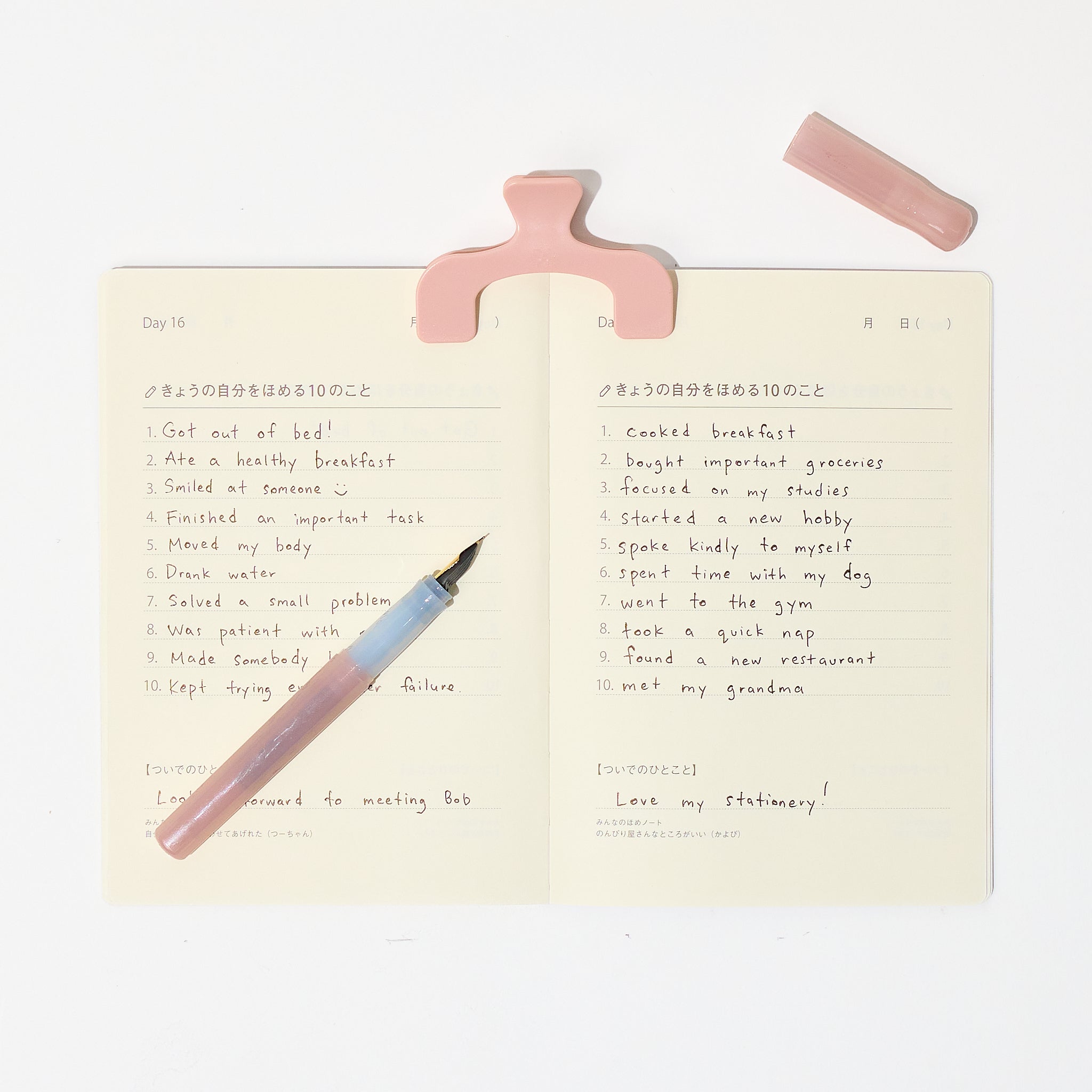 Everyday Praise Journaling Set: Pink - bungu