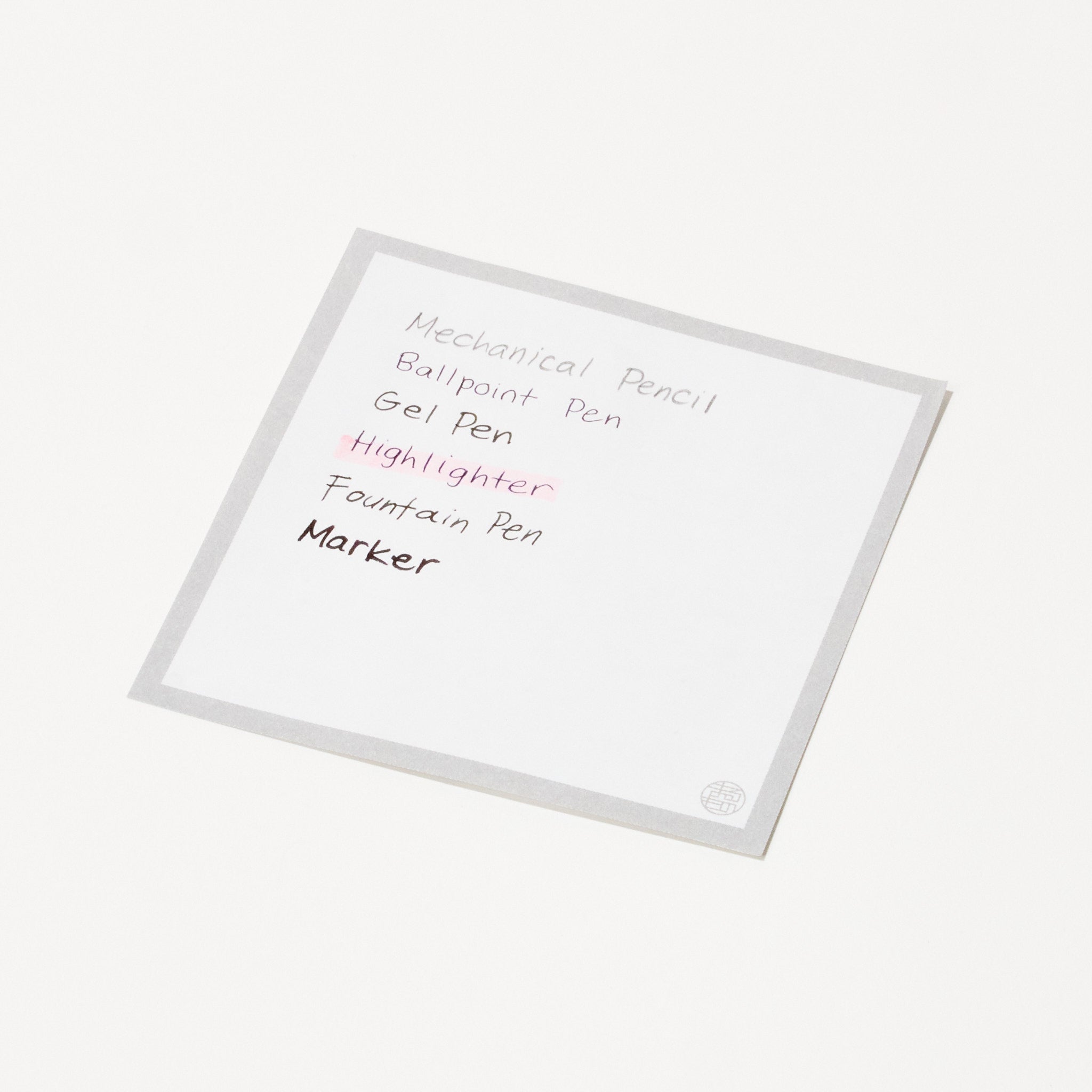 Four Size Memo Cube / Marumo Printing Stationery - bungu