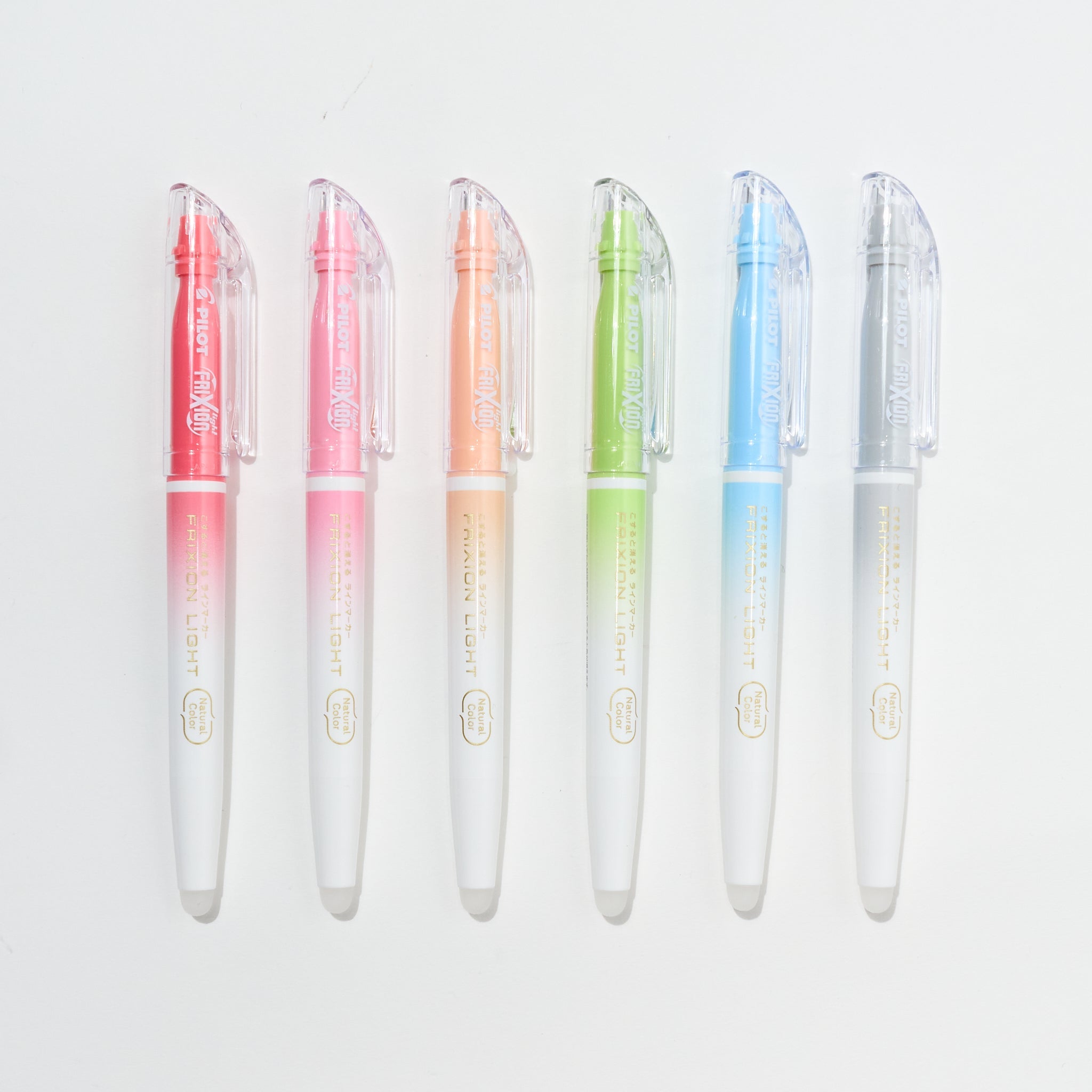 Frixion Light Natural 6 Color Set / Pilot - bungu