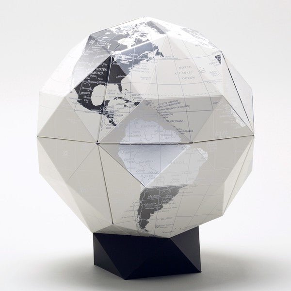 Geodesic Paper Globe Assembling Kit / Marumo Printing Stationery - bungu