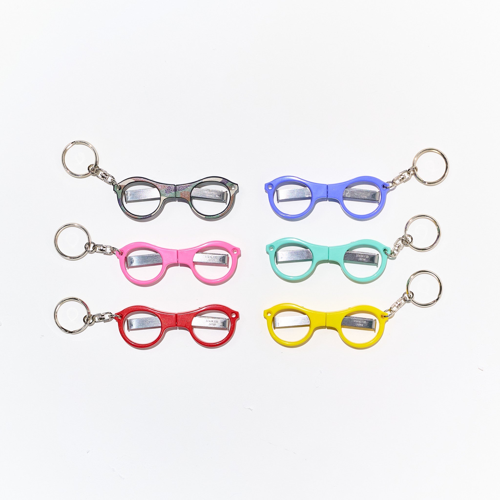 Glasses Folding Scissors Keychain / KITERA - bungu
