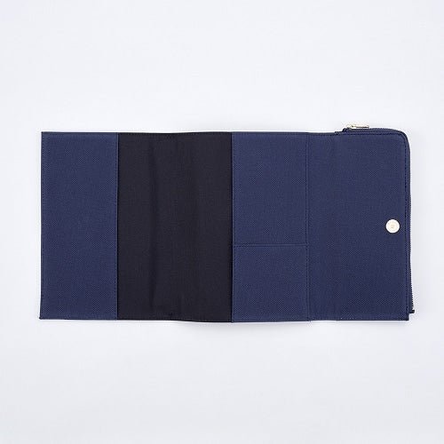 isshoni. Pen Case Attached Notebook Cover Canvas B6 / DAIGO - bungu