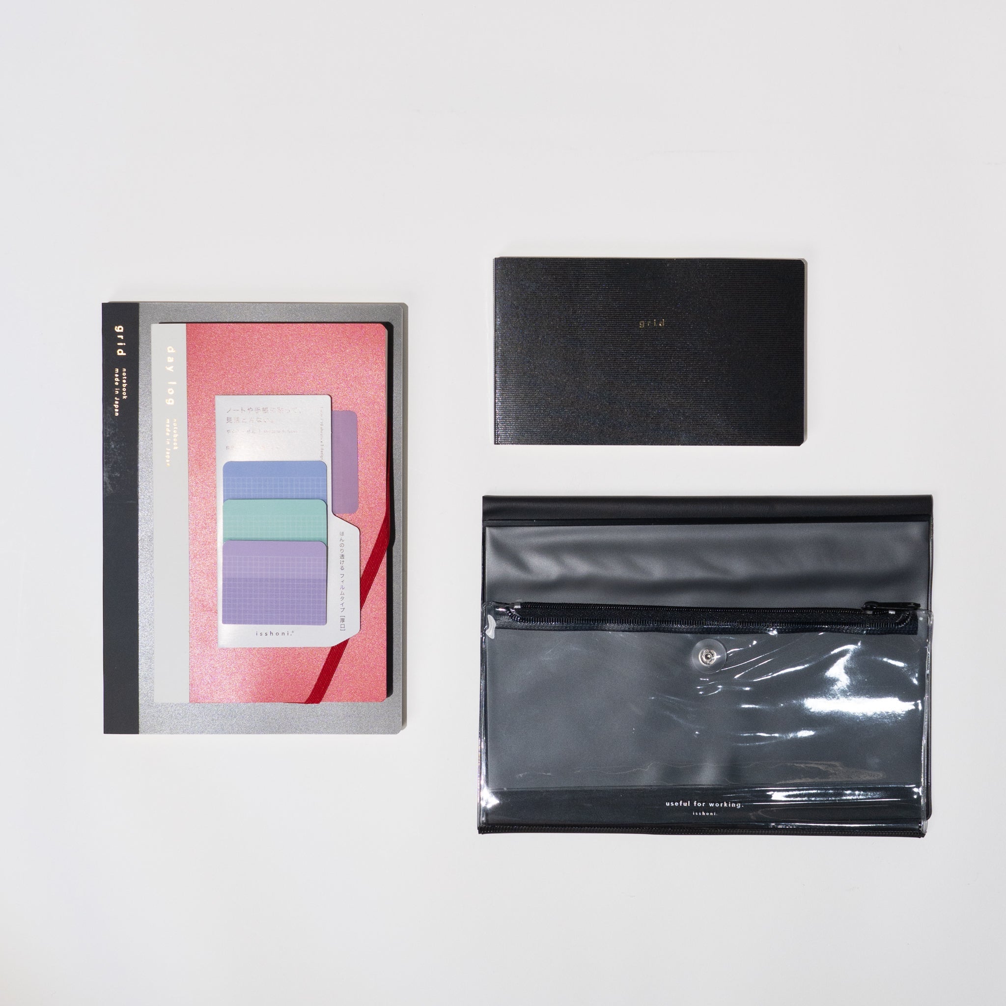 isshoni. Productivity Bundle: Black - bungu