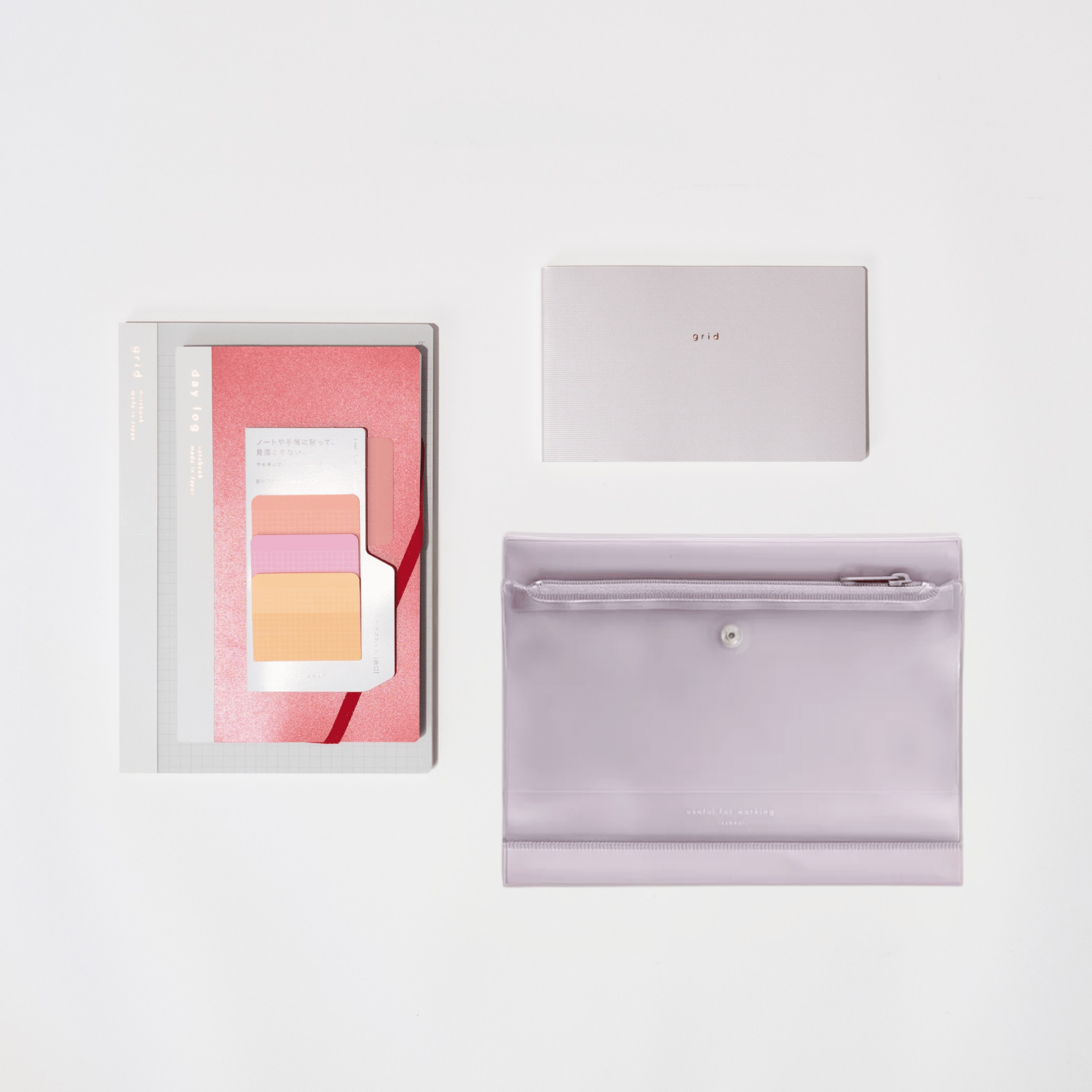 isshoni. Productivity Bundle: Pink - bungu