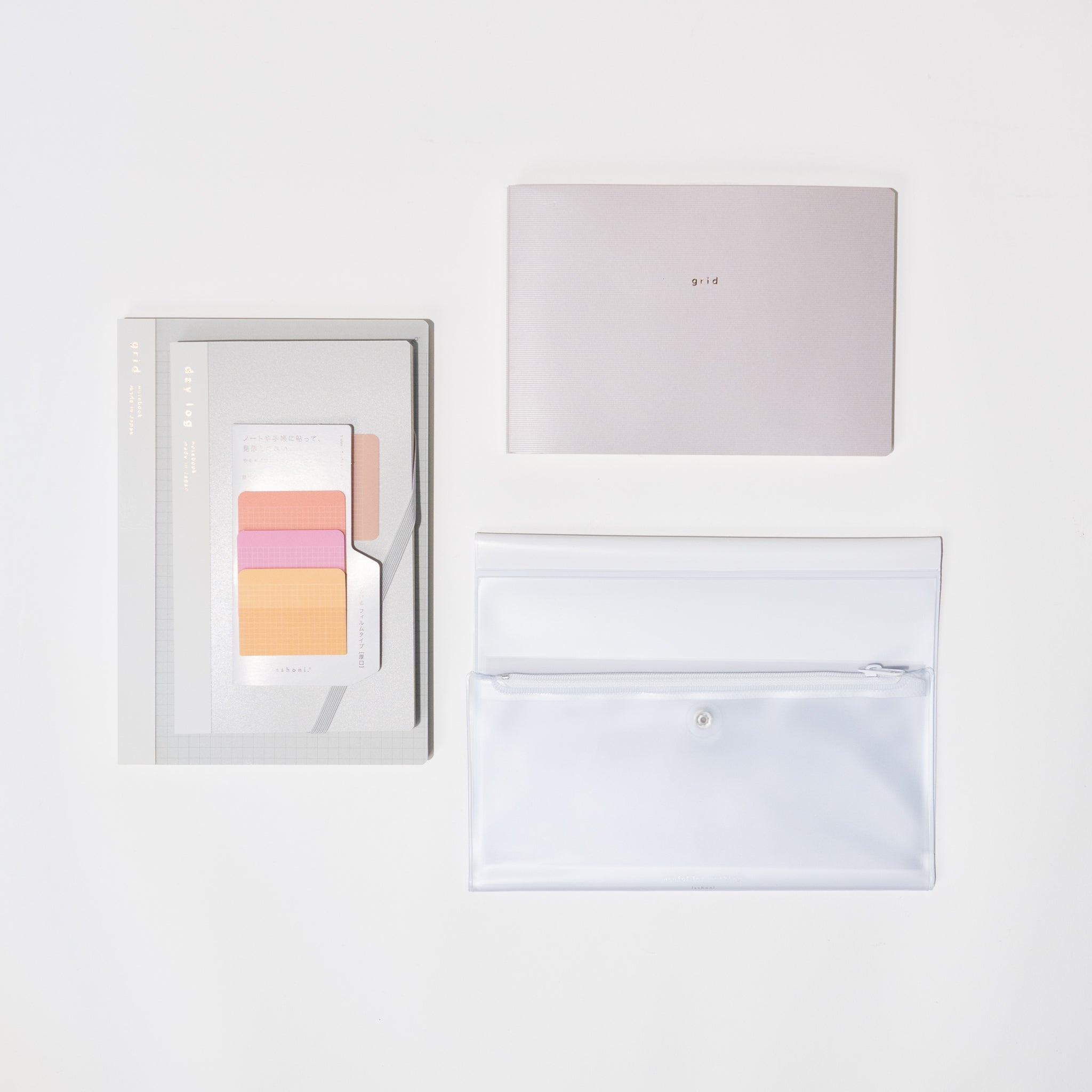 isshoni. Productivity Bundle: White - bungu