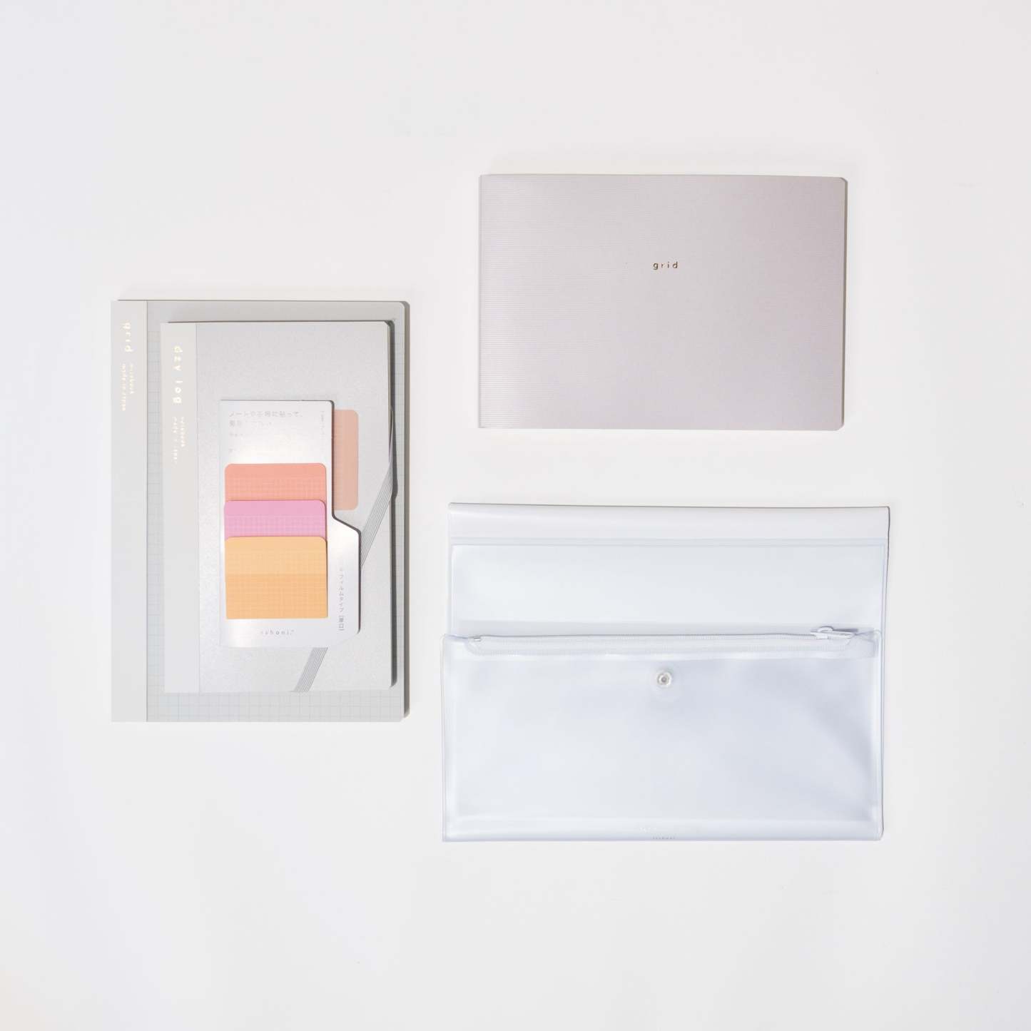 isshoni. Productivity Bundle: White - bungu