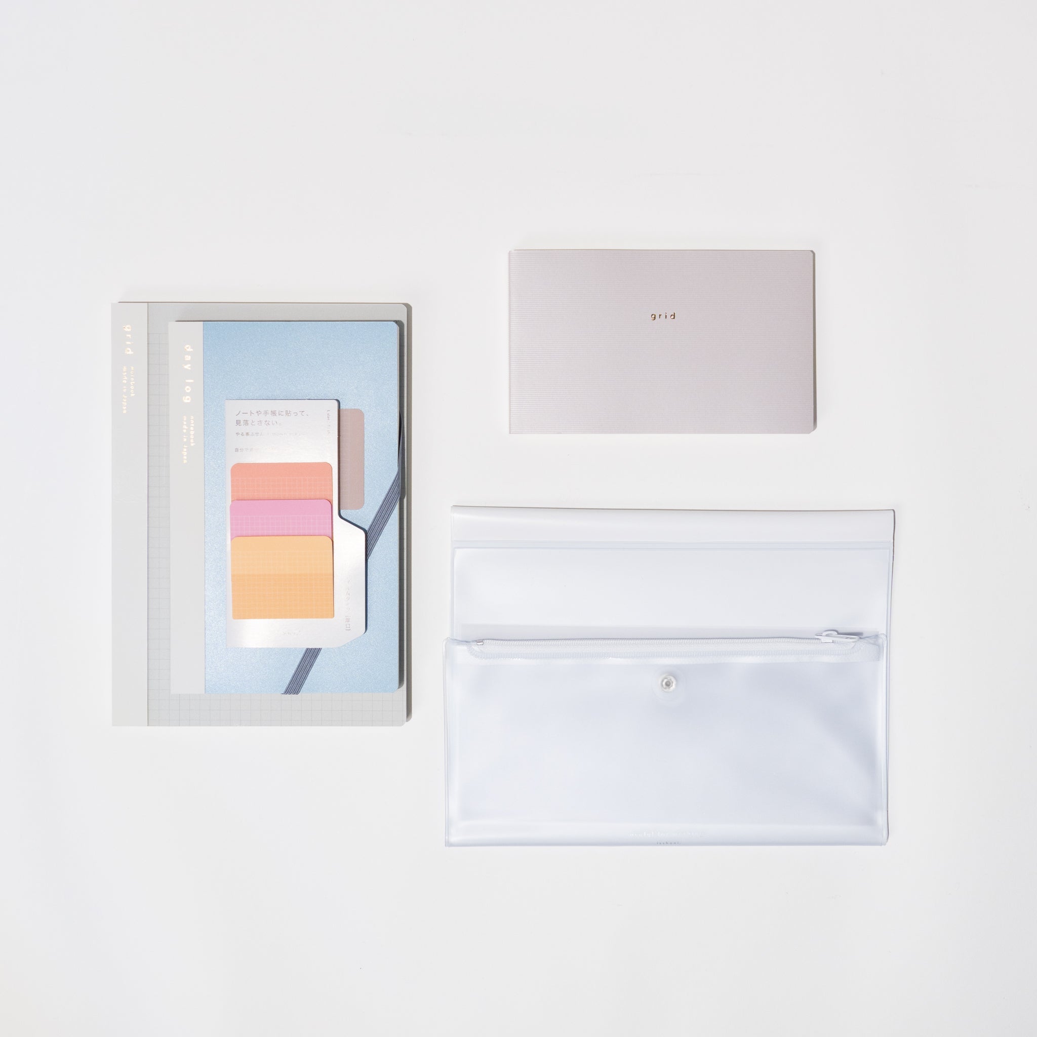 isshoni. Productivity Bundle: White - bungu