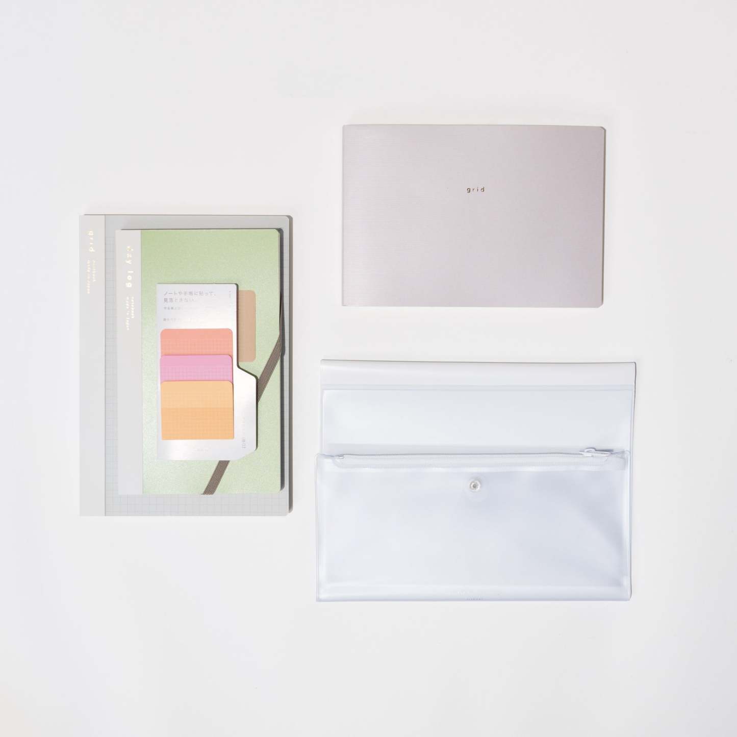 isshoni. Productivity Bundle: White - bungu