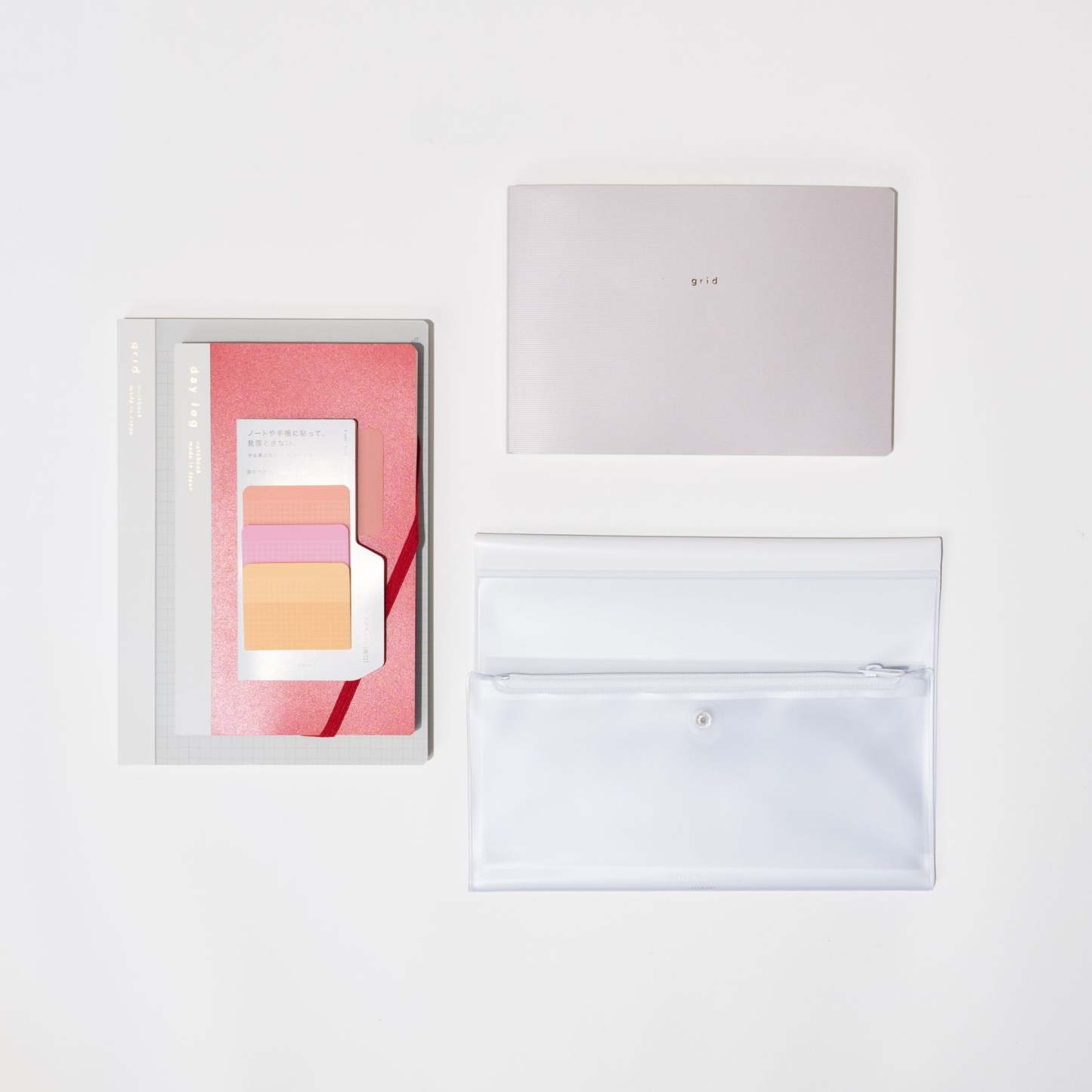 isshoni. Productivity Bundle: White - bungu