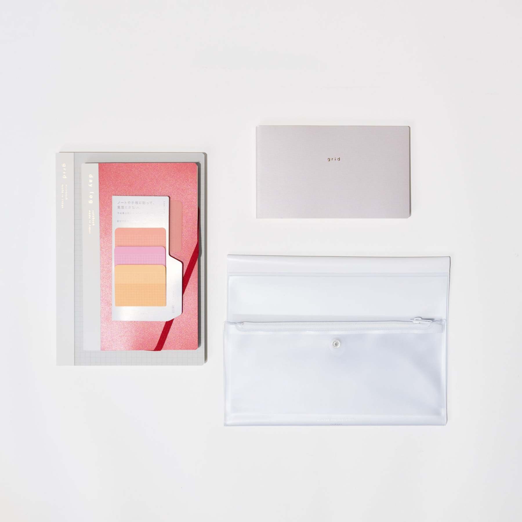 isshoni. Productivity Bundle: White - bungu