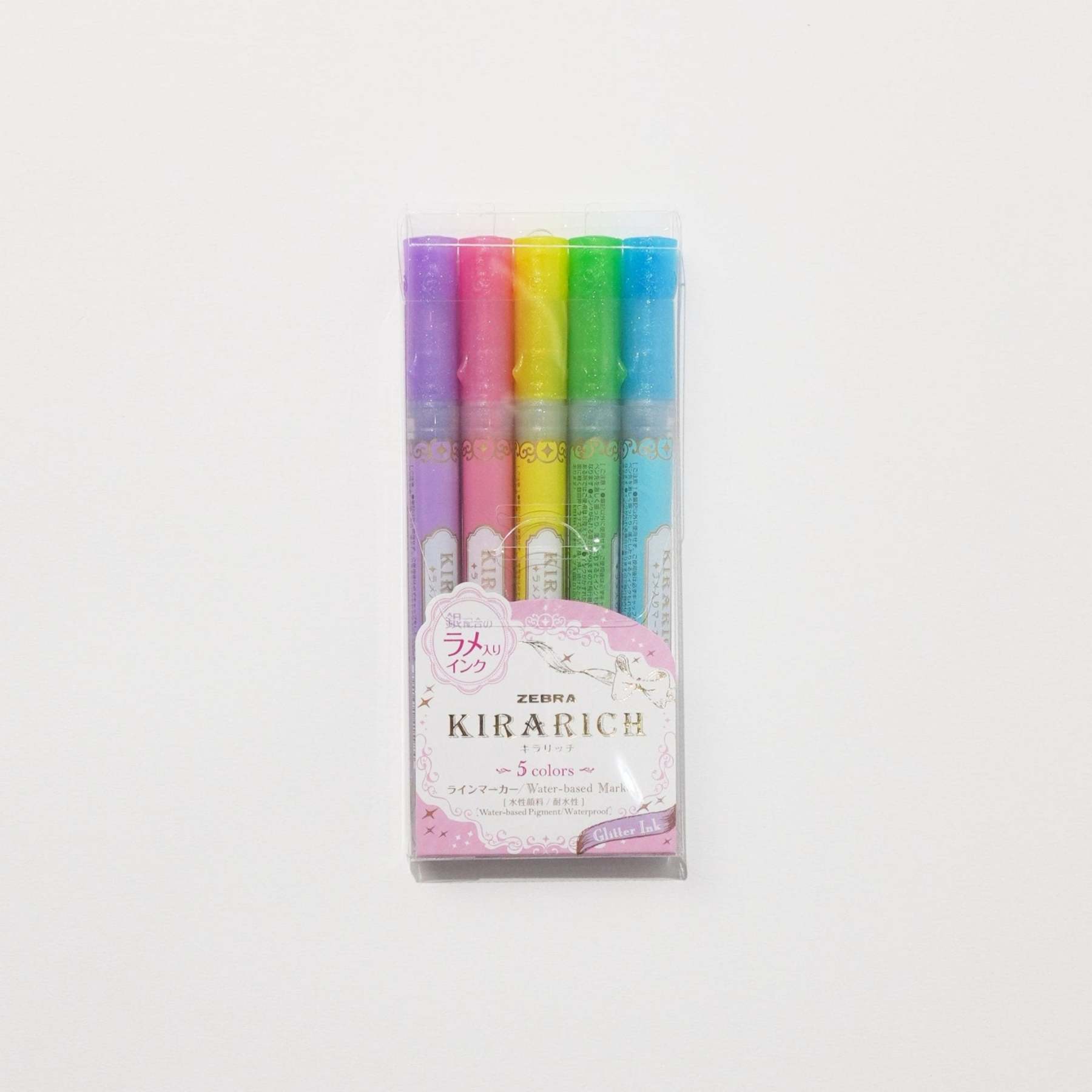 Kirarich Glitter Highlighter / Zebra - bungu