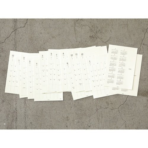 MD Diary Sticker 2026 / Midori DESIGNPHIL - bungu