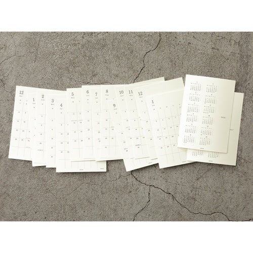 MD Diary Sticker 2026 / Midori DESIGNPHIL - bungu