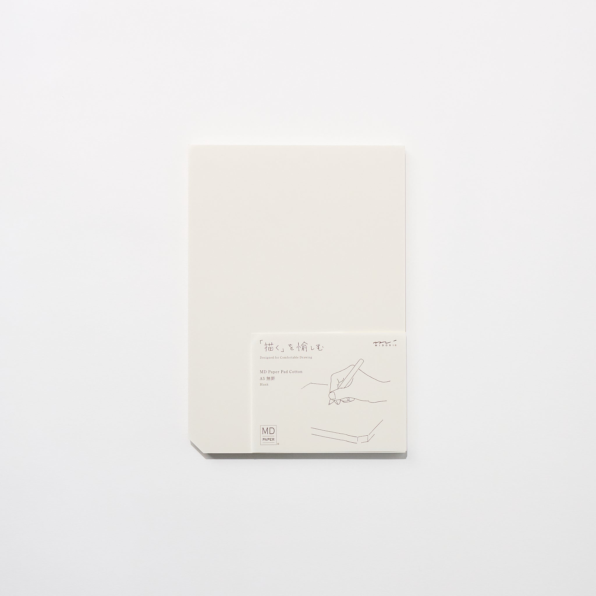 MD Paper Pad Cotton / Midori DESIGNPHIL - bungu