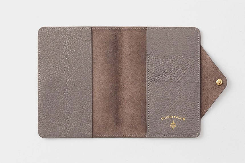 Mini Sketch B7 Notebook & Planner Leather Cover / TOUCH & FLOW - bungu