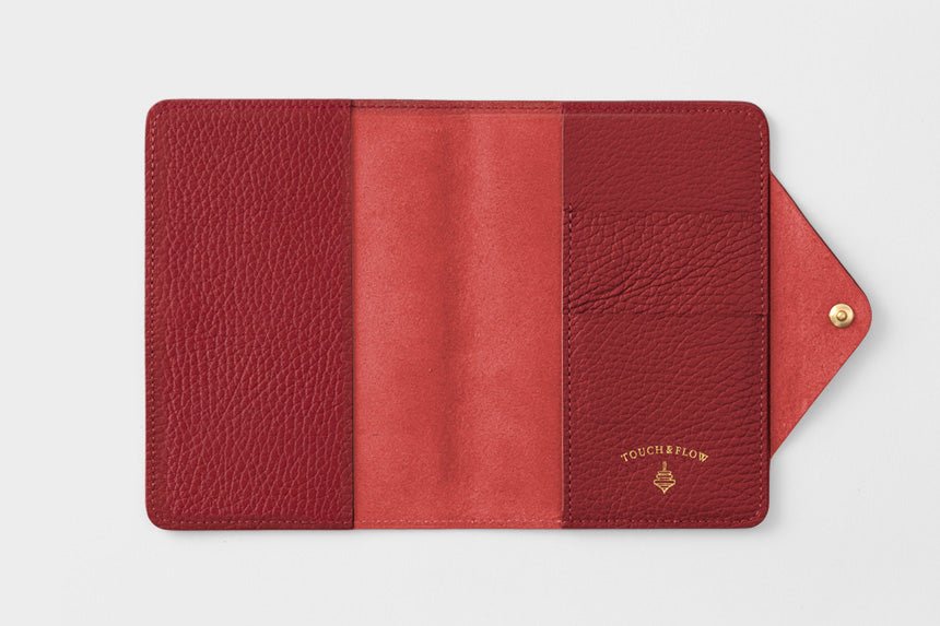 Mini Sketch B7 Notebook & Planner Leather Cover / TOUCH & FLOW - bungu