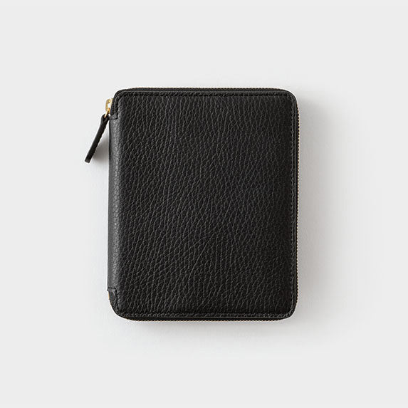 Mini Sketch Zipper B7 Notebook & Planner Leather Cover / TOUCH & FLOW - bungu