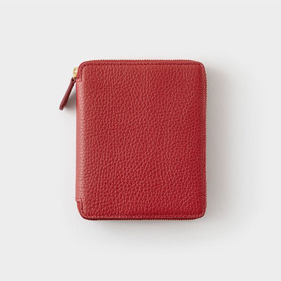Mini Sketch Zipper B7 Notebook & Planner Leather Cover / TOUCH & FLOW - bungu