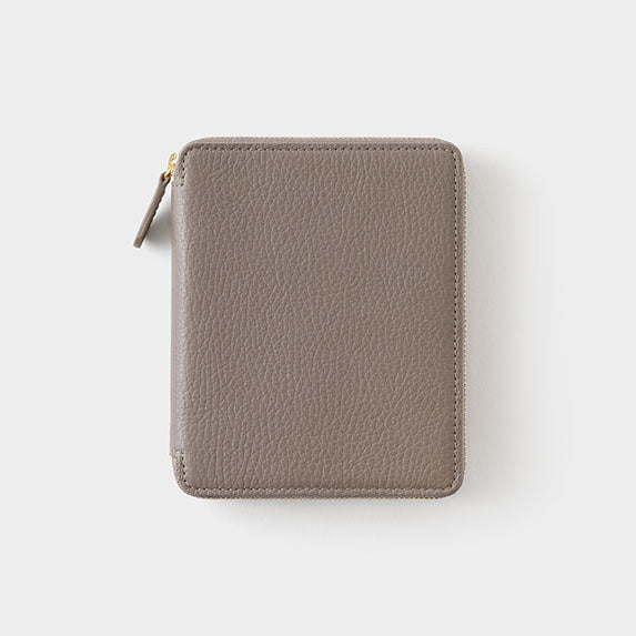 Mini Sketch Zipper B7 Notebook & Planner Leather Cover / TOUCH & FLOW - bungu
