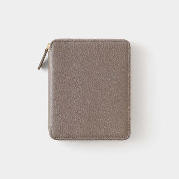 Mini Sketch Zipper B7 Notebook & Planner Leather Cover / TOUCH & FLOW - bungu