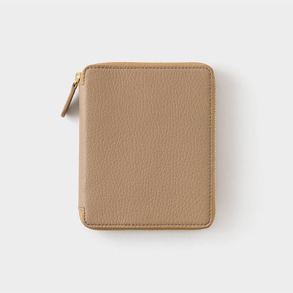 Mini Sketch Zipper B7 Notebook & Planner Leather Cover / TOUCH & FLOW - bungu